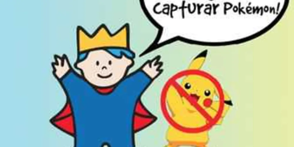 Hospital faz campanha para "se livrar" de pokemons
