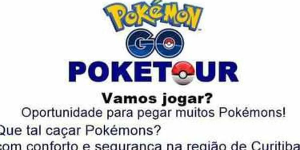 Poketour é realizada por um casal de irmãos em Curitiba