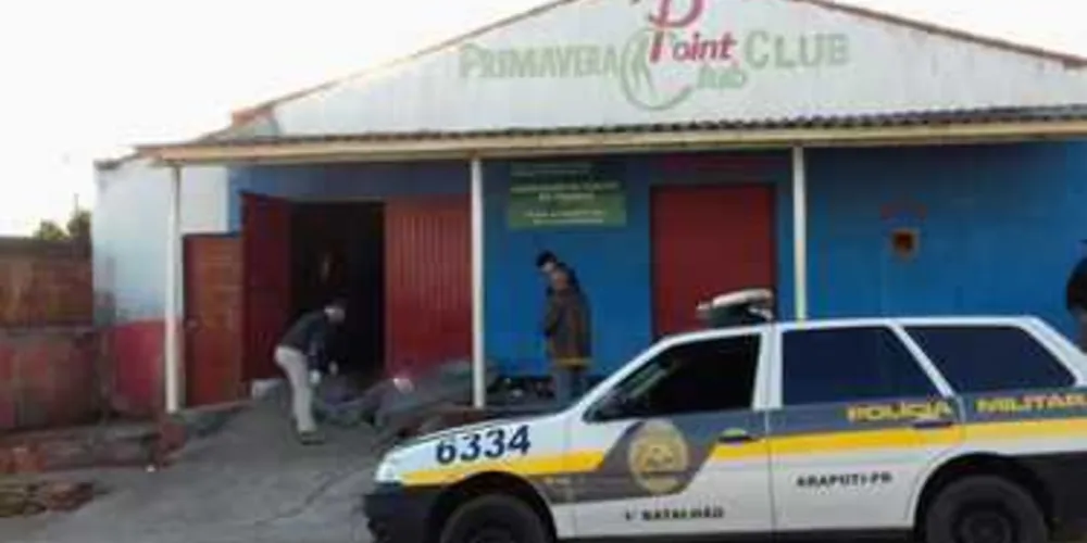 Crime aconteceu dentro de boate