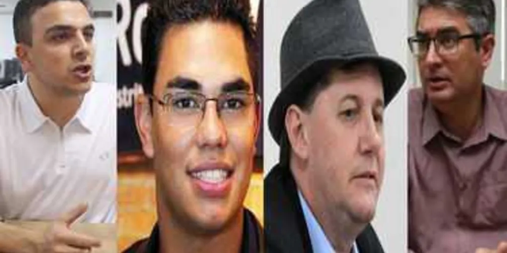 Primeiro debate reuniu quatro dos candidatos