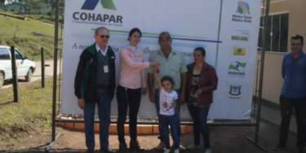 Entrega das casas foi na última sexta-feira