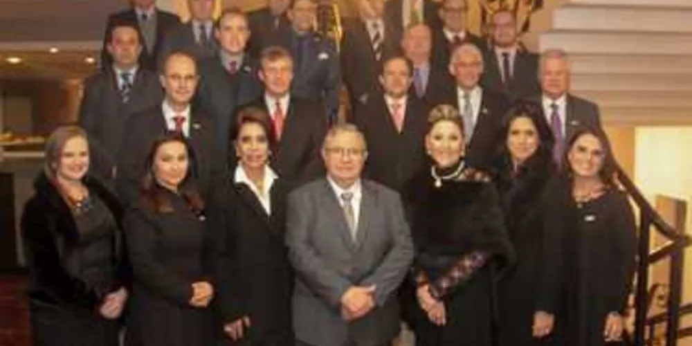 A nova diretoria da Acipg
