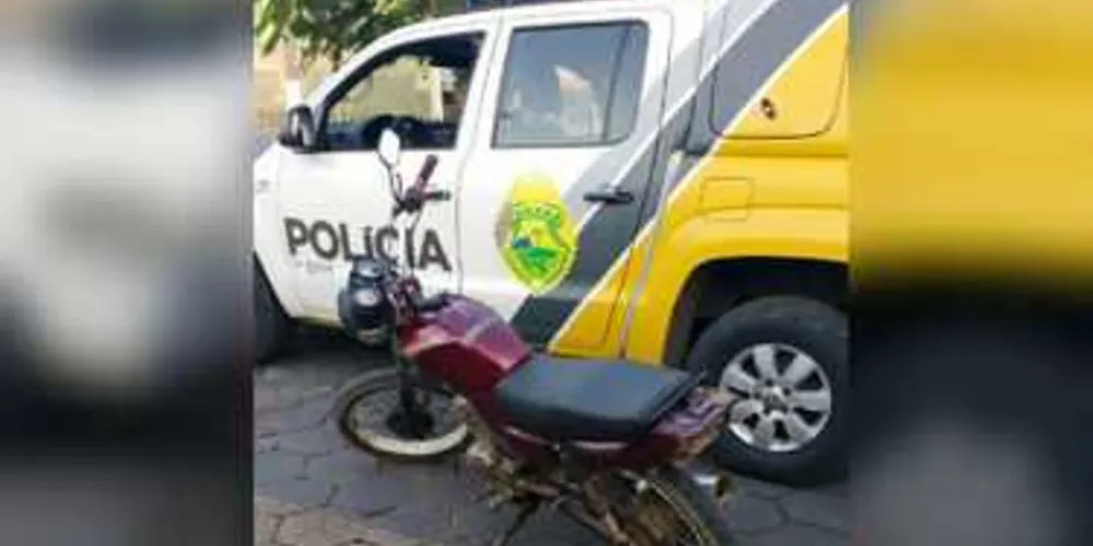 Imagem ilustrativa da imagem PM recupera moto e detém suspeito em Sengés