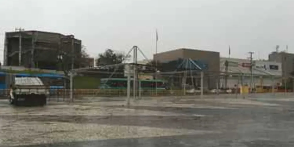 Estrutura começou a ser montada no Parque Ambiental