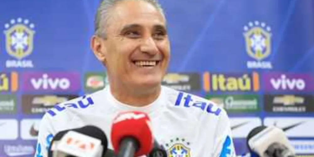 Tite confirmou a escalação em coletiva de imprensa