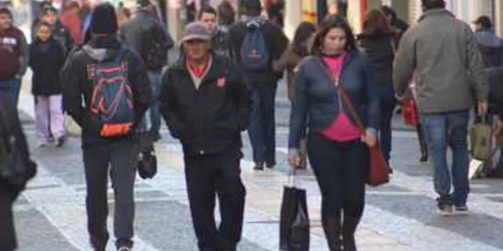 Feriado da Independência será marcado pelo frio em PG