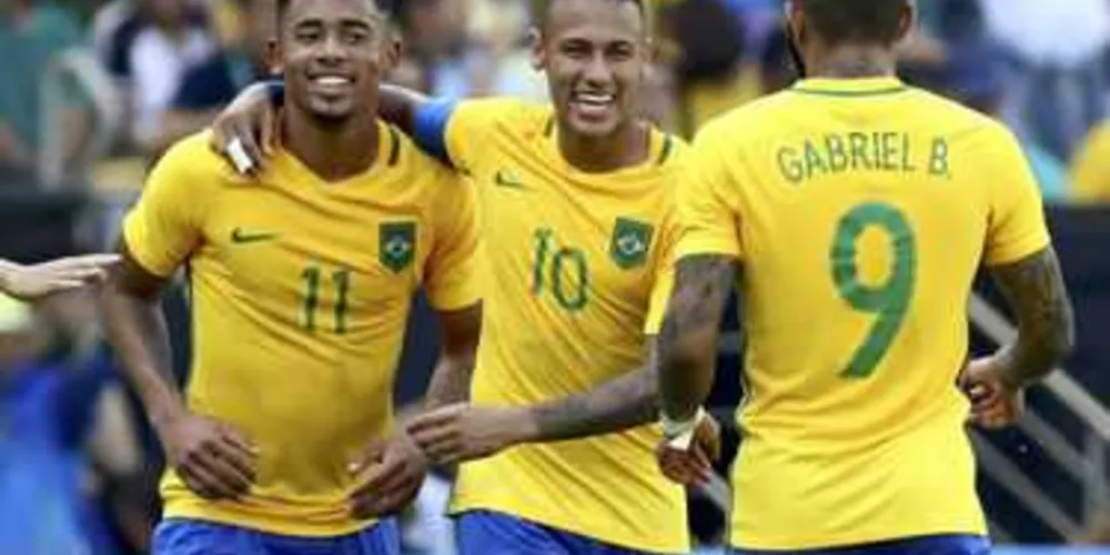 Neymar e Gabriel Jesus estão confirmados na equipe titular