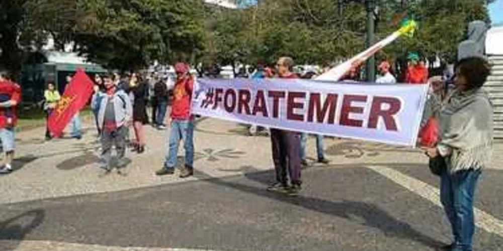 Protesto em 31 de julho já pedia a saída de Temer