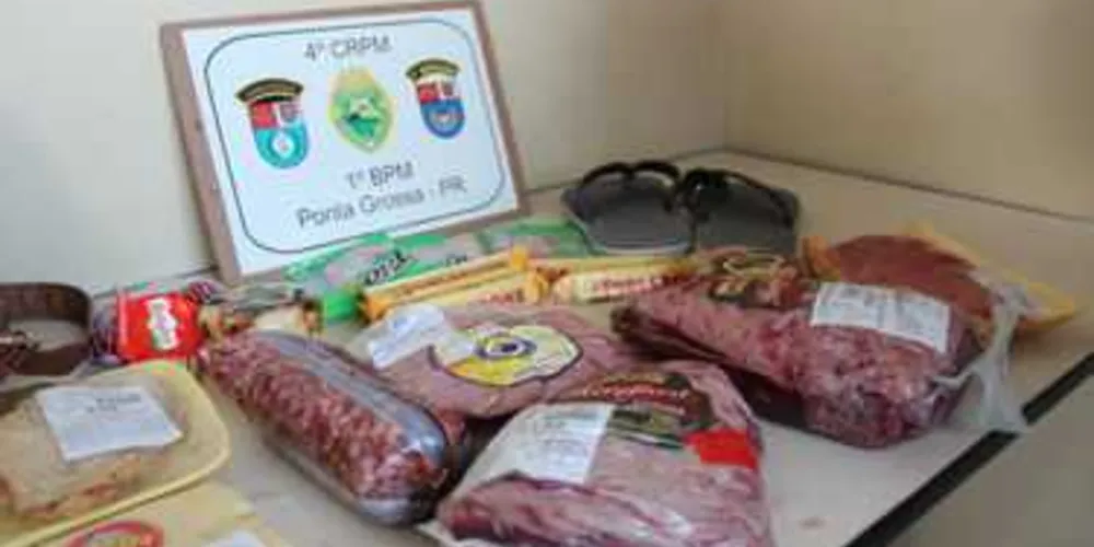Rapaz roubou diversos produtos em mercado de Olarias