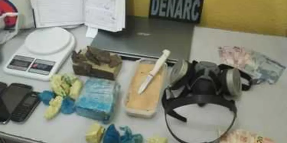 Laboratório de crack funcionava em Prudentópolis