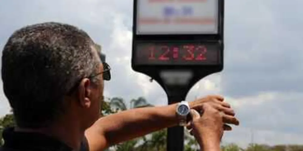 Imagem ilustrativa da imagem Horário de verão tem início em 16 de outubro