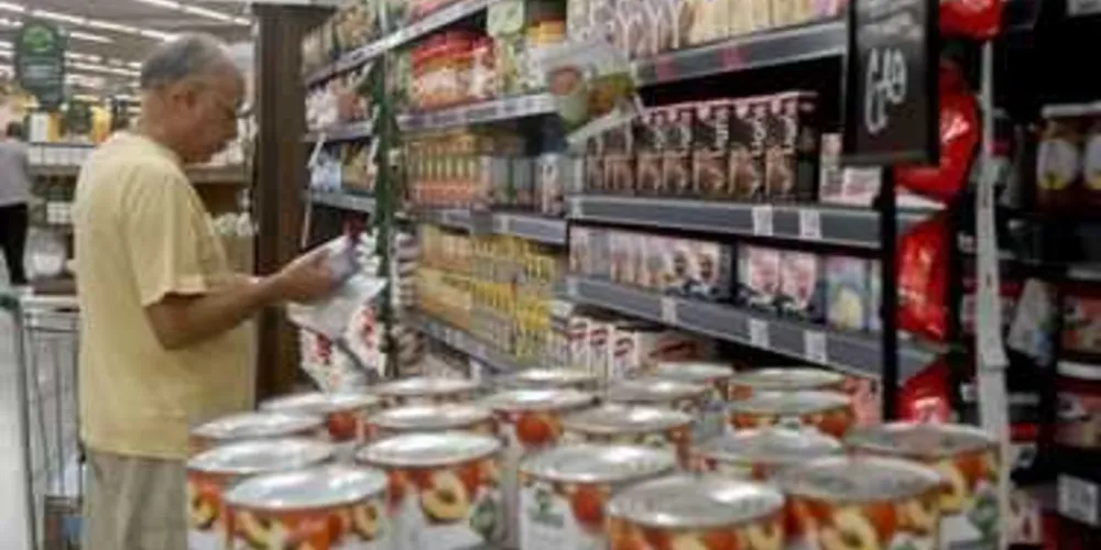 Preços de vários alimentos caíram de 0,44% para 0,11% em sete capitais