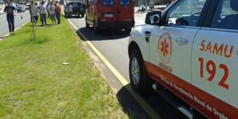 Imagem ilustrativa da imagem Atropelamento na Taunay deixa ciclista em estado grave