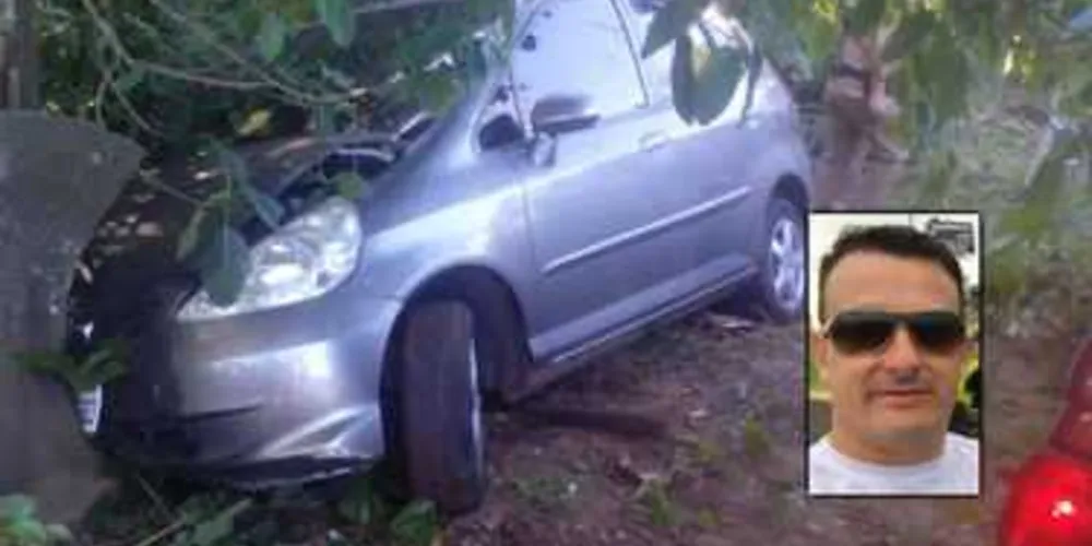 Imagem ilustrativa da imagem Motorista bate duas vezes e morre em Telêmaco Borba