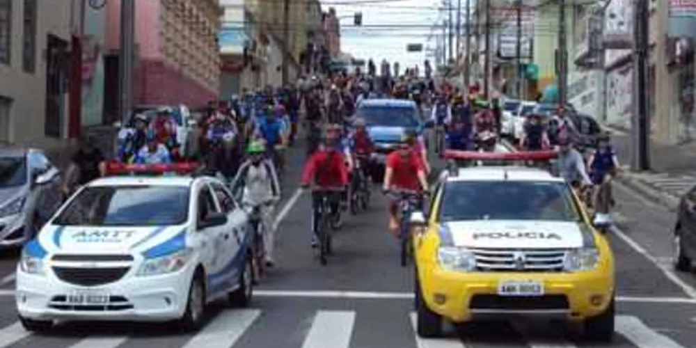 Semana Nacional do Trânsito teve encerramento na Avenida Vicente Machado
