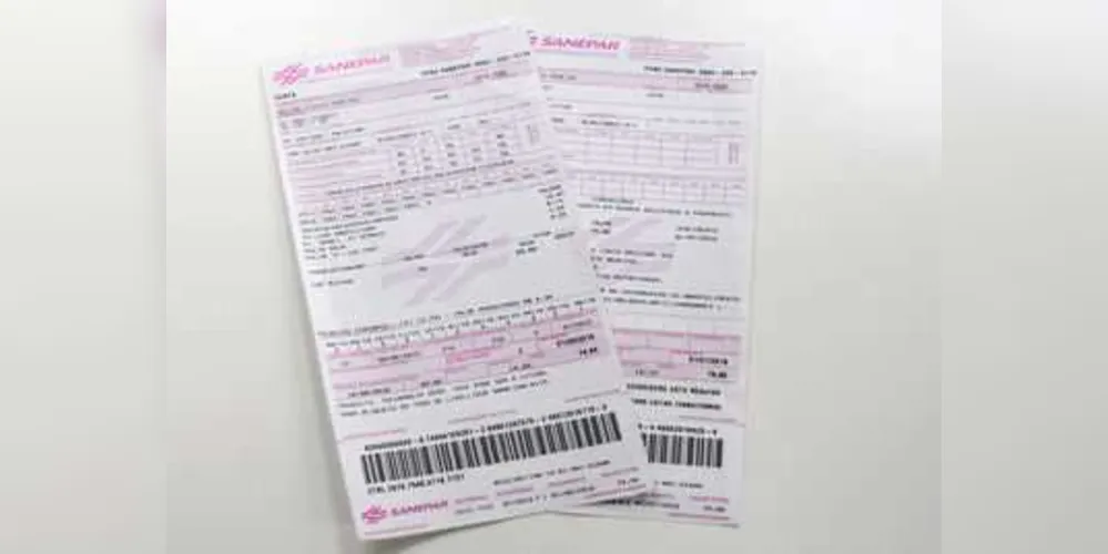 Imagem ilustrativa da imagem Conta da Sanepar será rosa em outubro