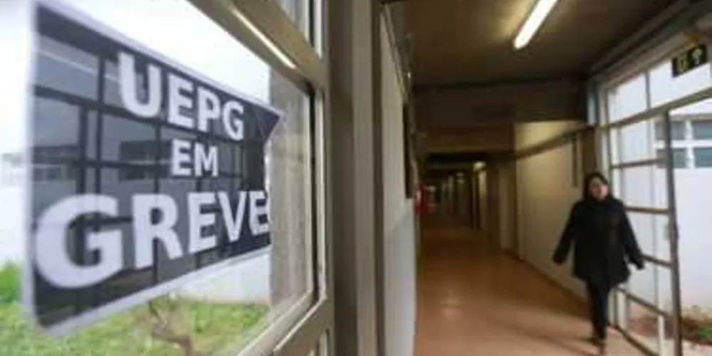 Imagem ilustrativa da imagem Professores da UEPG devem deflagrar greve na sexta