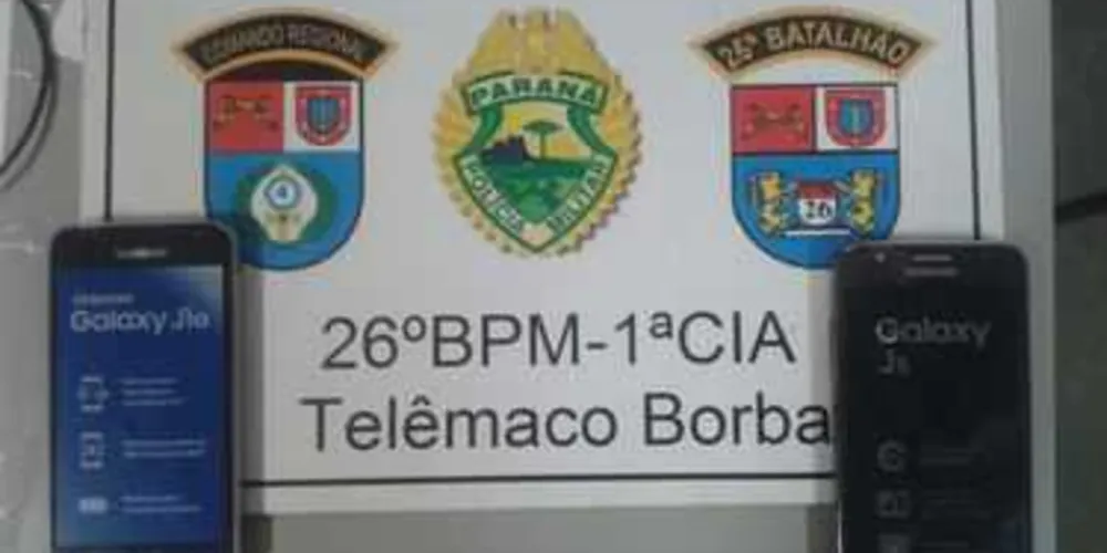 Adolescente estava com os celulares guardados na calça