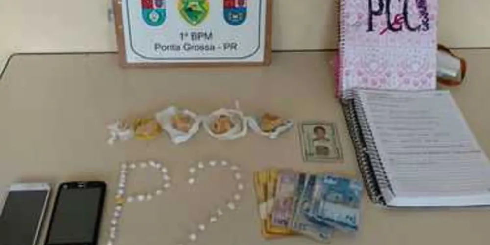 Imagem ilustrativa da imagem Polícia de PG prende dupla com 88 pedras de crack no ‘Costa Rica’
