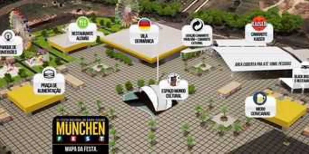 Áreas da München já estão demarcadas pela organização