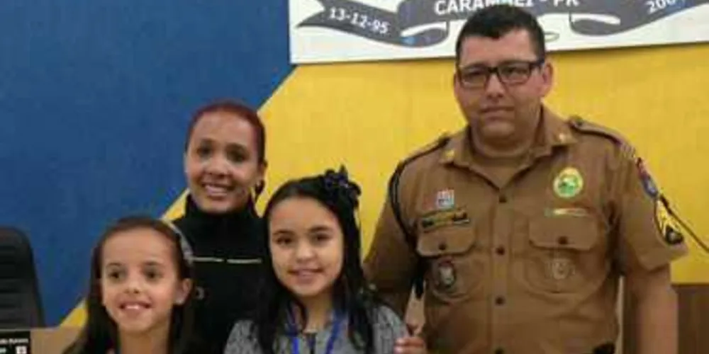 Crianças foram premiadas em concurso cultural da PM