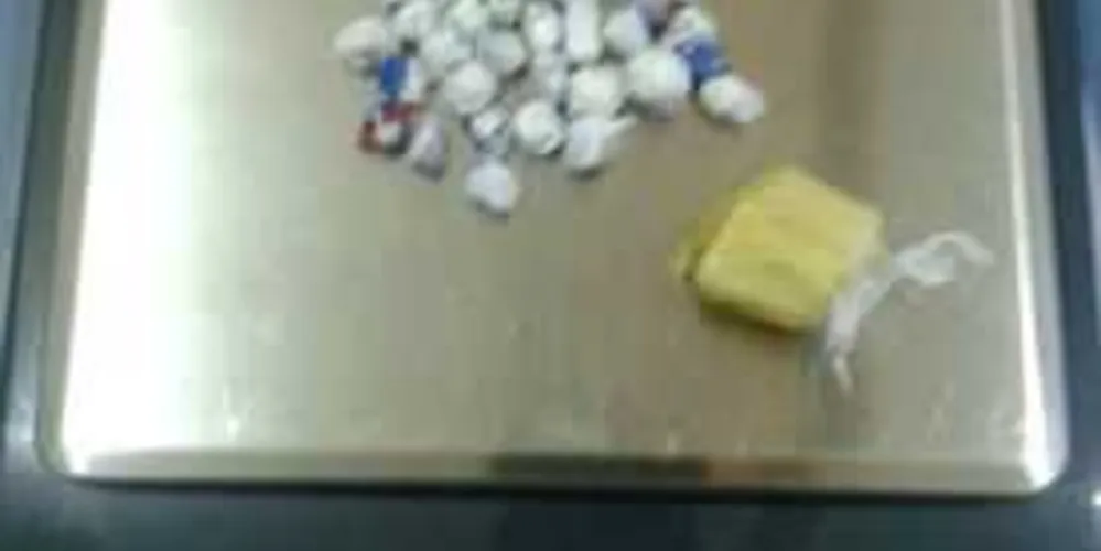 Drogas foram apreendidas e encaminhadas para a Delegacia