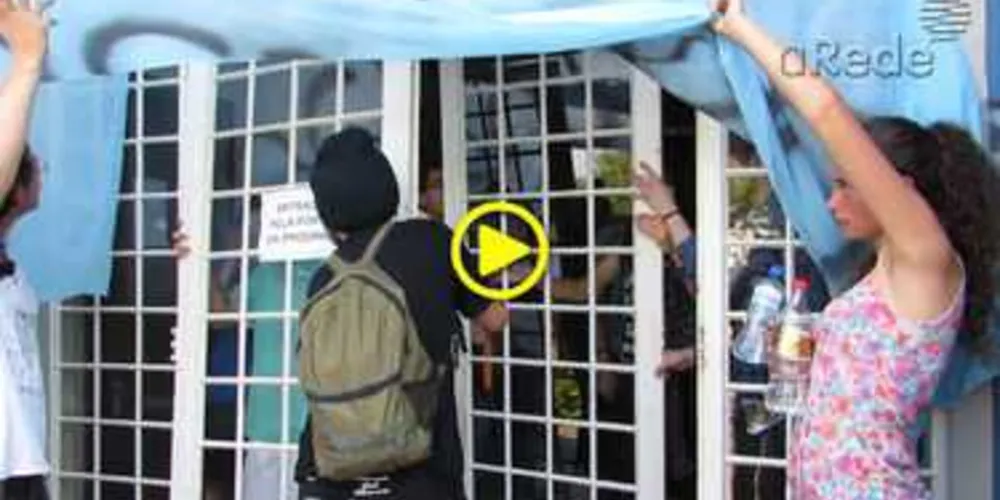 Imagem ilustrativa da imagem Pela segunda vez na história, alunos ocupam reitoria em sinal de protesto