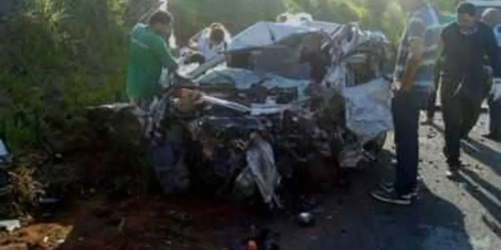 Acidente ocorreu no sábado à tarde, segundo a Polícia Rodoviária