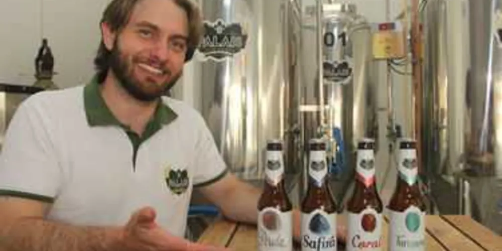 A Microcervejaria Palais participou do programa e teve subsídio, pelo Sebraetec, para criação de rótulos 