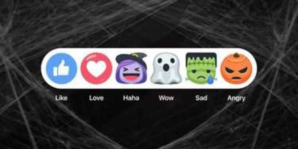 Imagem ilustrativa da imagem Facebook libera ‘reactions’ com tema de Halloween
