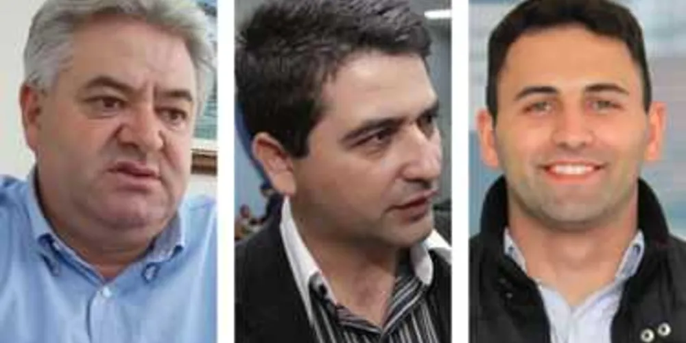 Mainardes (esquerda), Pastor Ezequiel (ao centro) e Felipe Passos (a direita) são alguns dos nomes que podem figurar na disputa 