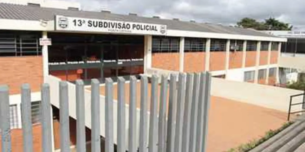Suspeito foi encaminhado para a Delegacia de Polícia Civil