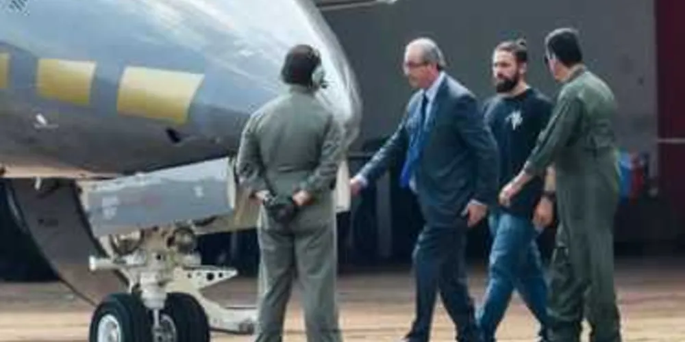O ex-presidente da Câmara e deputado cassado Eduardo Cunha (PMDB-RJ) está preso em Curitiba