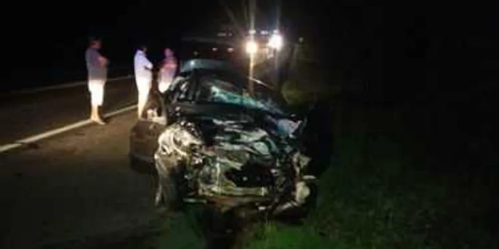 Acidente aconteceu na BR-277, em Palmeira
