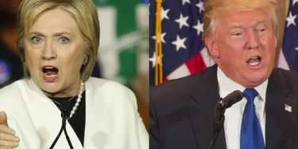 Pesquisas apontam uma diferença pequena entre Hillary e Trump