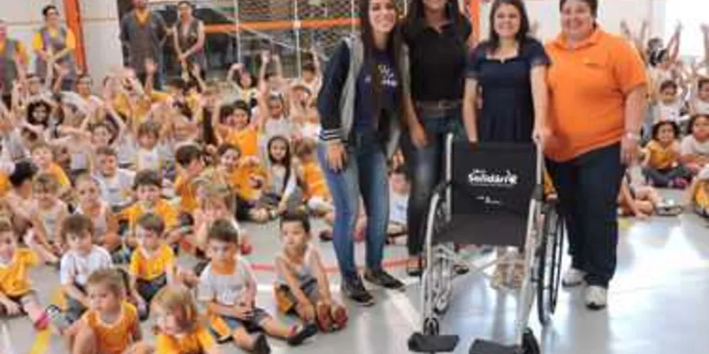 Busca pelos lacres mobiliza alunos do Santo Ângelo e de outras escolas da região