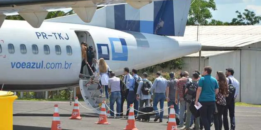 Imagem ilustrativa da imagem Aeroporto de PG chega dois mil passageiros