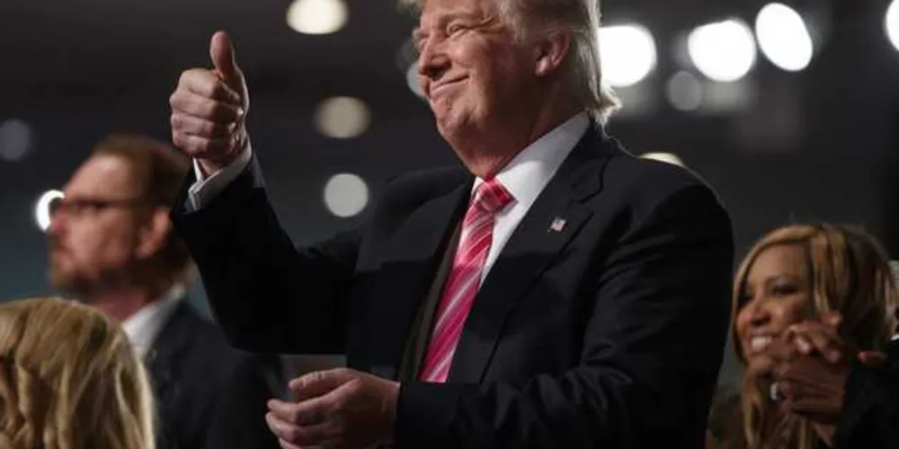 Imagem ilustrativa da imagem Trump promete renuncia a salário de US$ 400 mil por ano