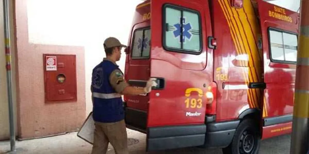 Adolescente foi socorrida e encaminhada ao hospital