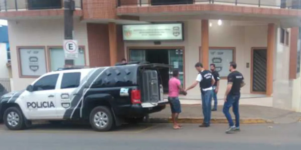 Imagem ilustrativa da imagem Suspeito de homicídio em Telêmaco Borba é preso