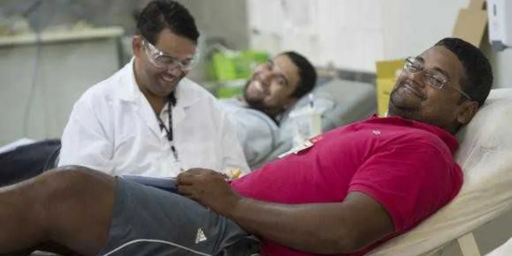 Imagem ilustrativa da imagem Menos de 2% da população doa sangue regularmente