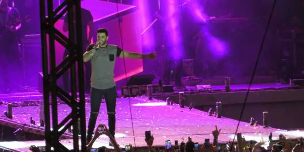 Imagem ilustrativa da imagem Confira as fotos do show de Gusttavo Lima na München
