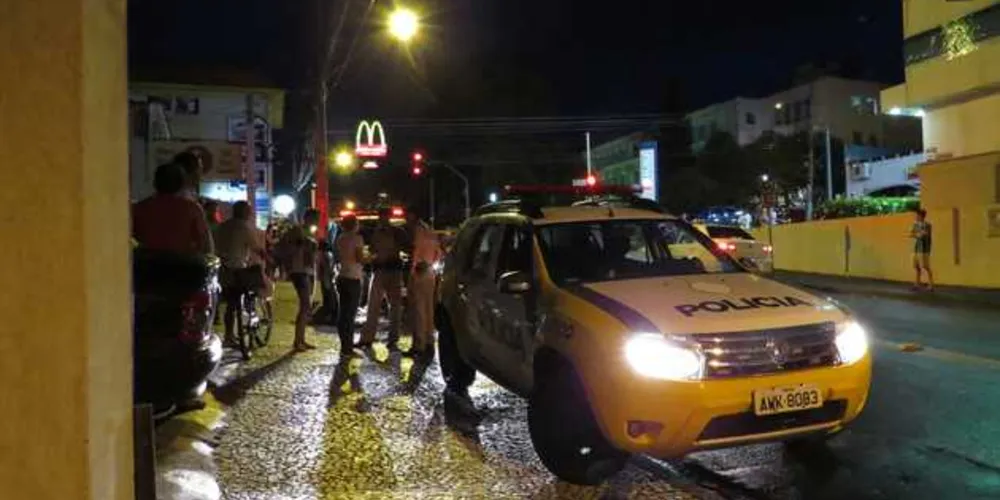Roubo aconteceu no Centro de Ponta Grossa
