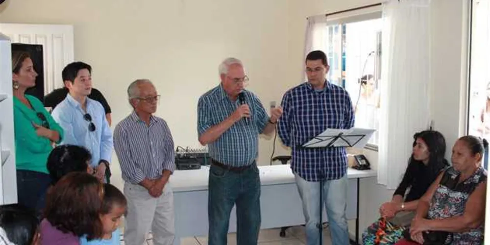 Imagem ilustrativa da imagem Prefeito Reinaldo Cardoso inaugura Cras em bairro de Castro