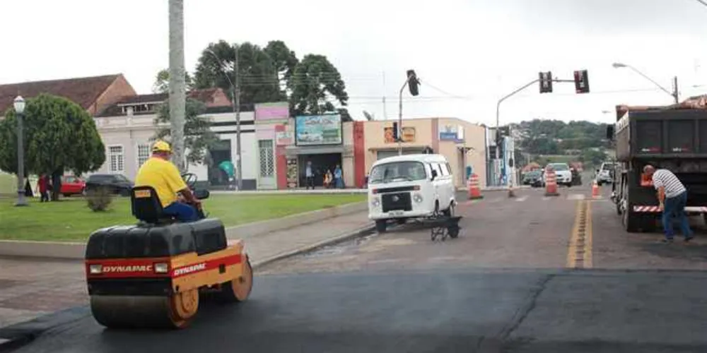 Imagem ilustrativa da imagem Castro ganha travessias elevadas em diversos pontos da cidade