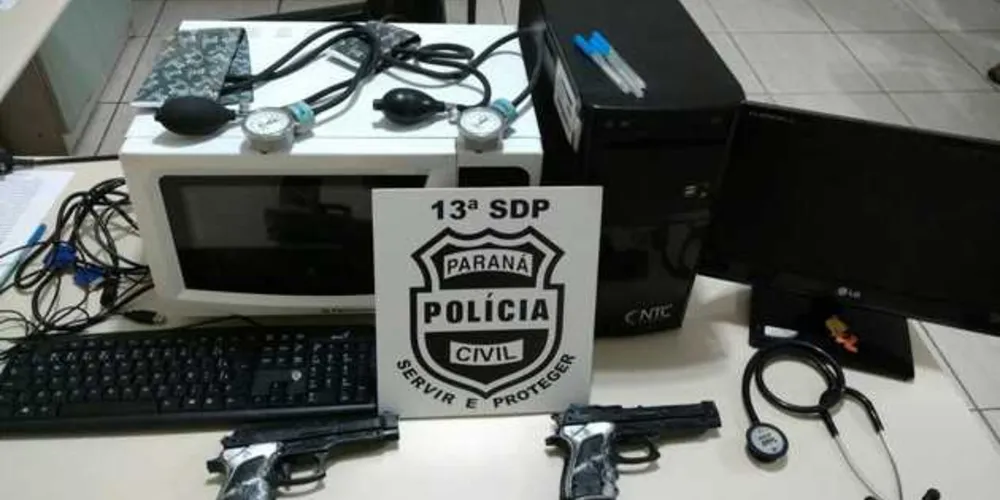 Imagem ilustrativa da imagem Polícia identifica autores de furto em UBS de PG