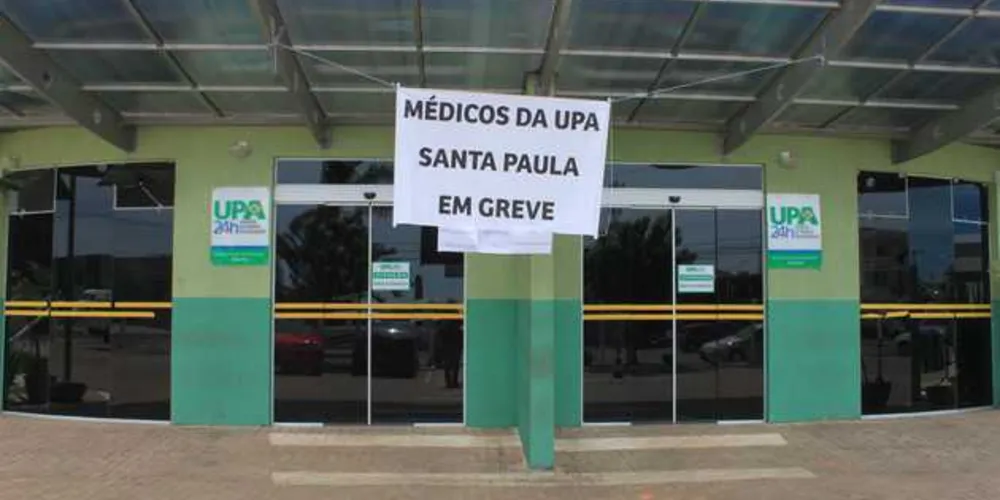 Durante essa terça-feira (06), os médicos atenderam apenas casos de urgência ou emergência