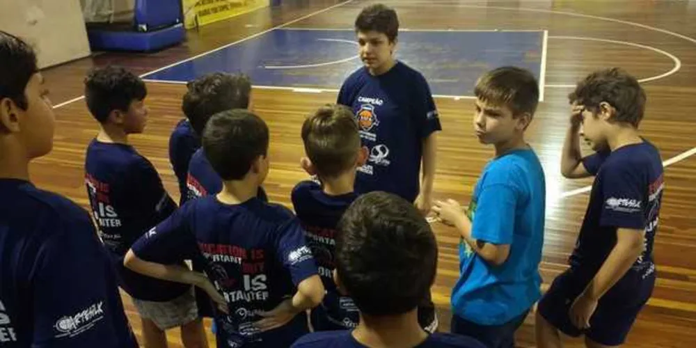 Imagem ilustrativa da imagem Aspa/PG disputa a Copa Sul-Brasil de Basquete Sub-12