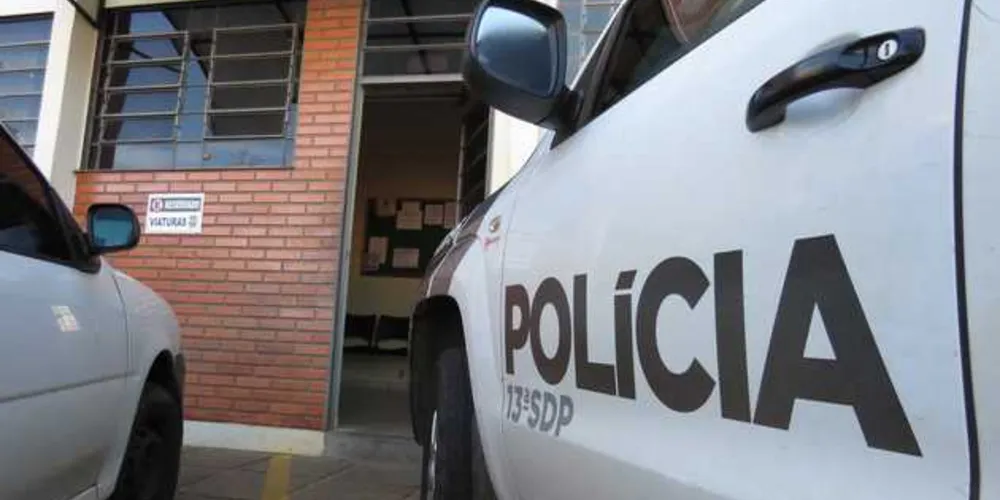 Suspeito foi encaminhado para a Delegacia de Polícia Civil