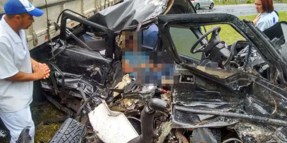 Imagem ilustrativa da imagem Homem morre na hora em acidente na rodovia de Palmeira